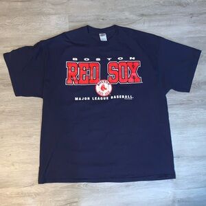 Dynasty‎ Boston Red Sox Vintage 2004 T Shirt Sz XXL Navy Blue Perfect Condition